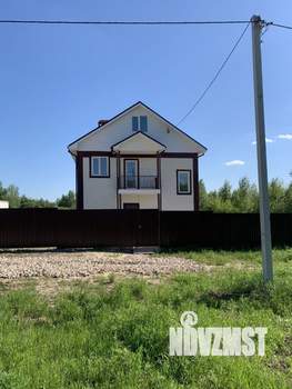 Коттедж 130м², 2-этажный, участок 10 сот.  
