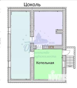 Коттедж 294м², 3-этажный, участок 8 сот.  