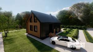 Коттедж 110м², 2-этажный, участок 5 сот.  