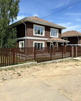 Дом 170м&sup2;, 2-этажный, участок 6 сот.  