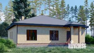 Дом 168м², 1-этажный, участок 12 сот.  