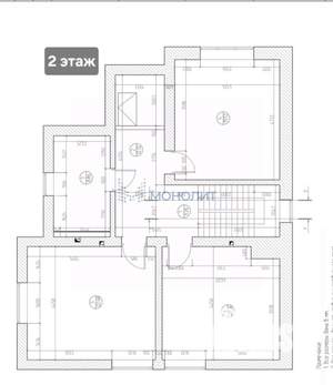 Коттедж 319м&sup2;, 3-этажный, участок 11 сот.  