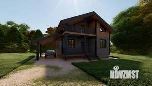 Коттедж 126м², 2-этажный, участок 5 сот.  