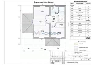 Дом 192м², 2-этажный, участок 7 сот.  
