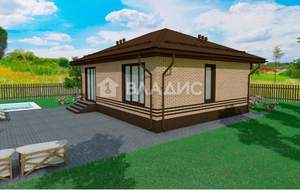 Дом 80м², 1-этажный, участок 7 сот.  