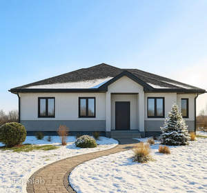 Дом 120м&sup2;, 1-этажный, участок 10 сот.  