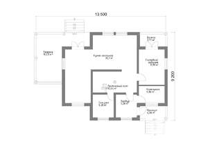 Коттедж 143м², 2-этажный, участок 5 сот.  