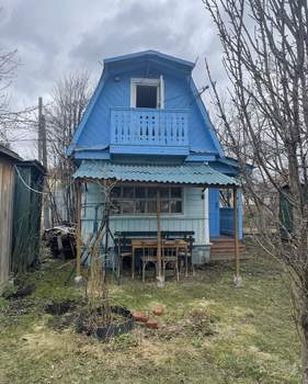Дача 25м², 2-этажный, участок 5 сот.  
