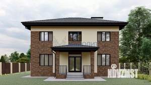 Коттедж 220м², 2-этажный, участок 10 сот.  