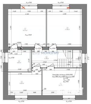 Коттедж 164м², 2-этажный, участок 4 сот.  