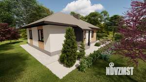 Коттедж 80м², 1-этажный, участок 5 сот.  