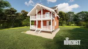 Коттедж 120м², 2-этажный, участок 5 сот.  