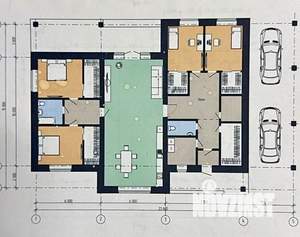 Дом 215м², 1-этажный, участок 19 сот.  
