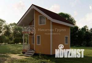 Дом 70м², 2-этажный, участок 4 сот.  