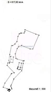 Дача 24м², 1-этажный, участок 6 сот.  