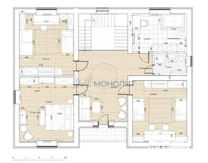 Коттедж 215м², 2-этажный, участок 20 сот.  