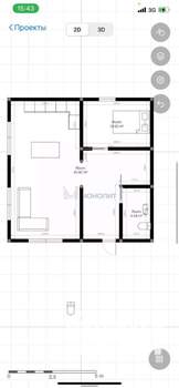 Дом 103м², 2-этажный, участок 5 сот.  