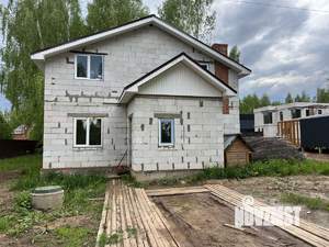 Коттедж 165м², 2-этажный, участок 10 сот.  