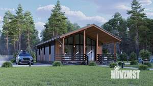 Дом 109м², 1-этажный, участок 6 сот.  