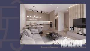 Таунхаус 91м&sup2;, 3-этажный, участок 1 сот.  