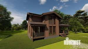 Коттедж 143м², 2-этажный, участок 5 сот.  