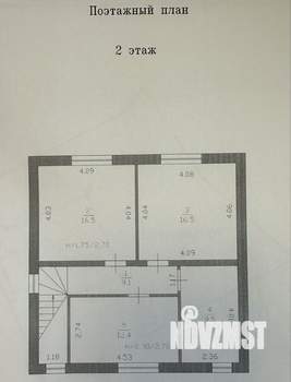 Дом 196м², 3-этажный, участок 5 сот.  