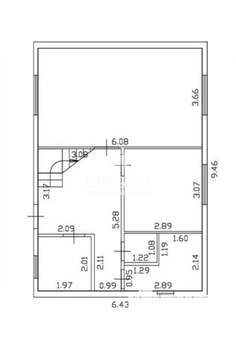 Дом 107м², 2-этажный, участок 5 сот.  