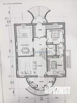 Дом 500м², 3-этажный, участок 8 сот.  