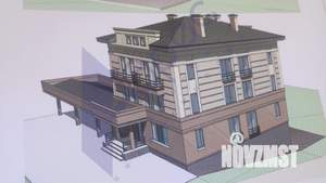 Коттедж 572м², 3-этажный, участок 15 сот.  