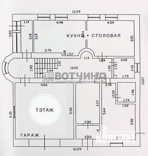 Дом 520м², 3-этажный, участок 10 сот.  