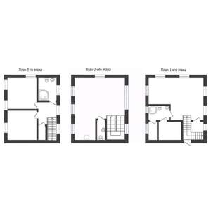 Таунхаус 185м², 3-этажный, участок 3 сот.  