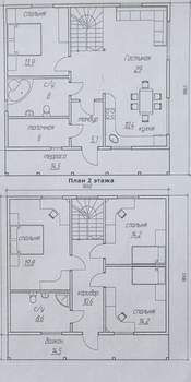 Дом 192м², 2-этажный, участок 10 сот.  