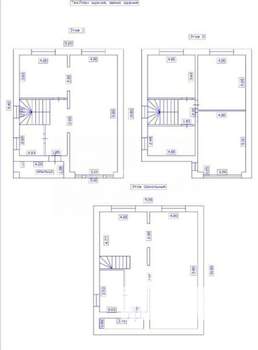 Коттедж 230м², 3-этажный, участок 6 сот.  