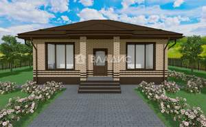 Дом 80м², 1-этажный, участок 7 сот.  