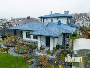 Коттедж 391м&sup2;, 3-этажный, участок 12 сот.  