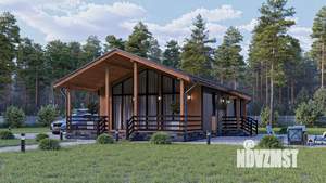 Дом 109м², 1-этажный, участок 6 сот.  