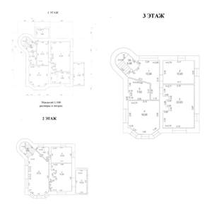 Коттедж 234м², 3-этажный, участок 8 сот.  