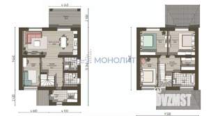 Коттедж 159м², 2-этажный, участок 5 сот.  