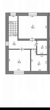 Таунхаус 125м², 2-этажный, участок 6 сот.  