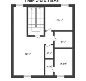 Дом 354м², 3-этажный, участок 7 сот.  