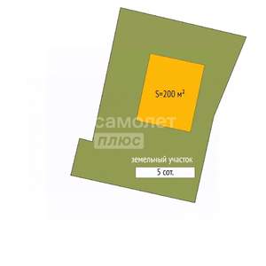 Дом 161м², 2-этажный, участок 4 сот.  