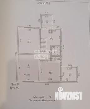 Дача 151м², 2-этажный, участок 6 сот.  