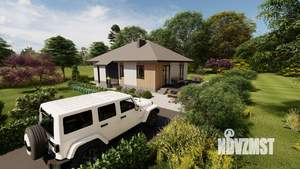 Коттедж 80м², 1-этажный, участок 5 сот.  