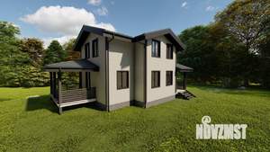 Коттедж 143м², 2-этажный, участок 5 сот.  