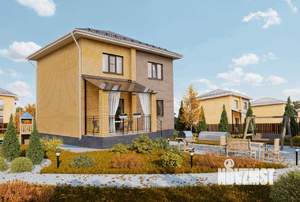 Коттедж 137м², 2-этажный, участок 6 сот.  