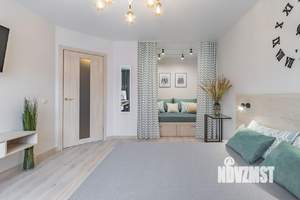 1-к квартира, посуточно, 35м2, 1/1 этаж