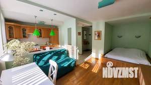 Студия квартира, посуточно, 35м2, 6/9 этаж