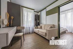 1-к квартира, посуточно, 36м2, 1/1 этаж