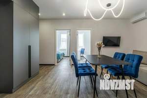 2-к квартира, посуточно, 50м2, 1/1 этаж