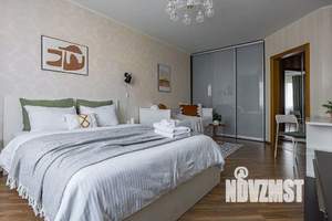 1-к квартира, посуточно, 43м2, 1/1 этаж